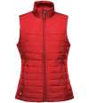 KXV-1W Stormtech Ladies Nautilus Quilted Bodywarmer Bright Red colour image